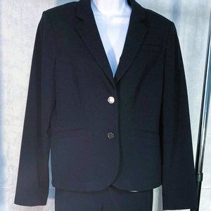 Calvin Klein Petite Navy Blue Suit Size 10P